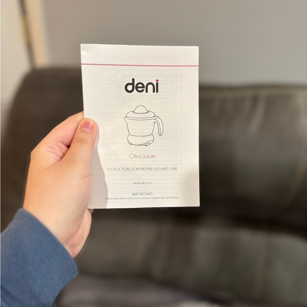 Deni Citrus Electric Juicer